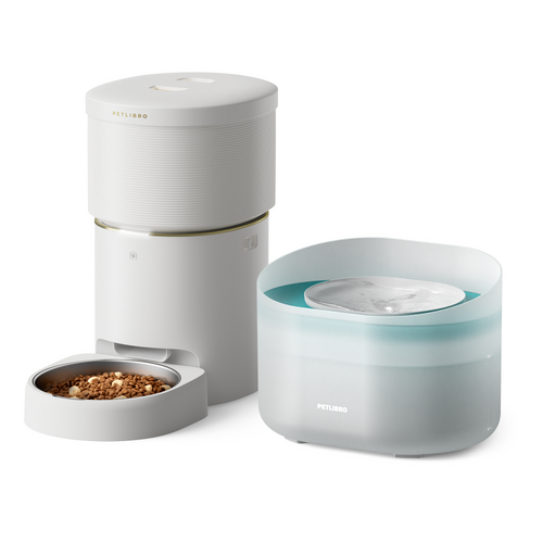 Capsule Fontaine Pour Chien & SPACE Automatic Pet Feeder