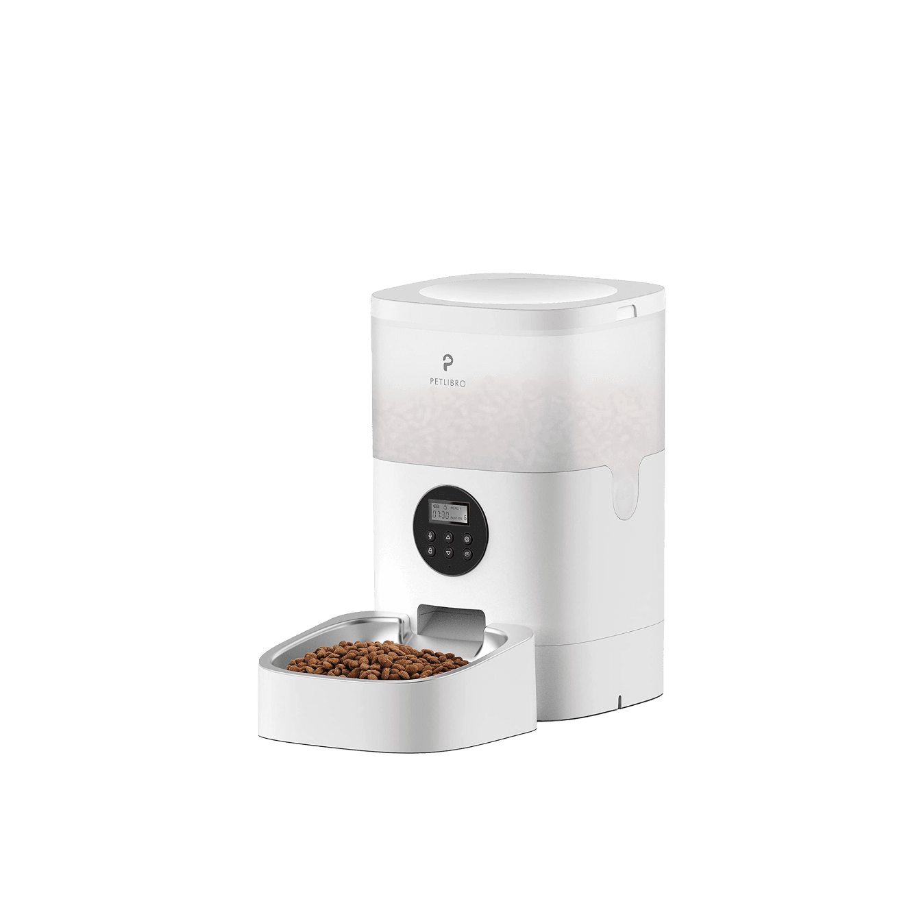 Petlibro PETLIBRO distributeur automatique de nourriture blanc pour animal de compagnie chat, avec fontaine à eau et bac à litière