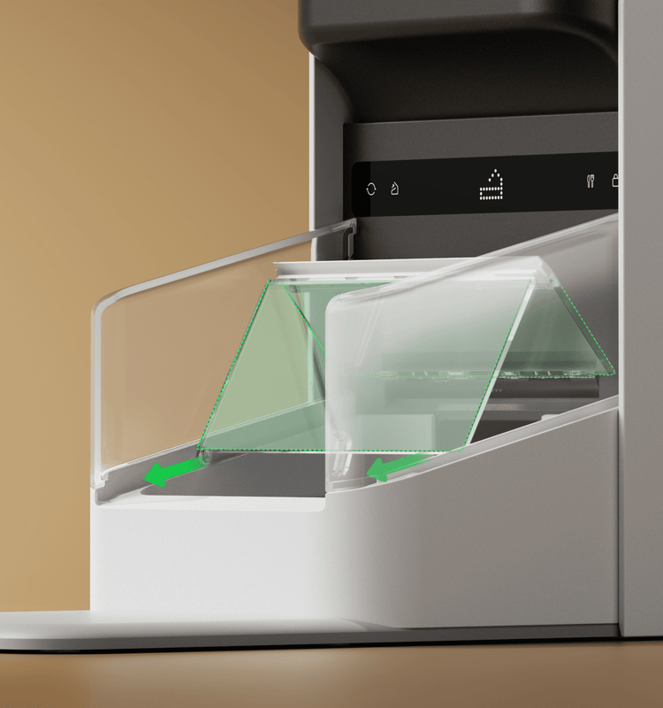 Petlibro PETLIBRO pour animal de compagnie: bac à litière avec trappe transparente; mention chat, distributeur automatique de nourriture, fontaine à eau