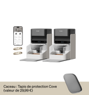 Petlibro PETLIBRO distributeur automatique de nourriture pour animal de compagnie chat, avec fontaine à eau et bac à litière, gris/noir, app mobile