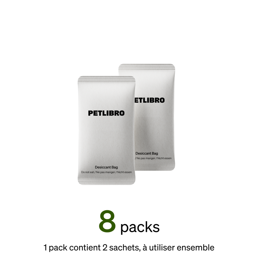 Nouveau sachet déshydratant pour aliments
