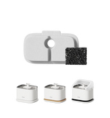 Petlibro PETLIBRO filtre fontaine à eau blanc pour animal de compagnie chat, compatible distributeur automatique de nourriture et bac à litière