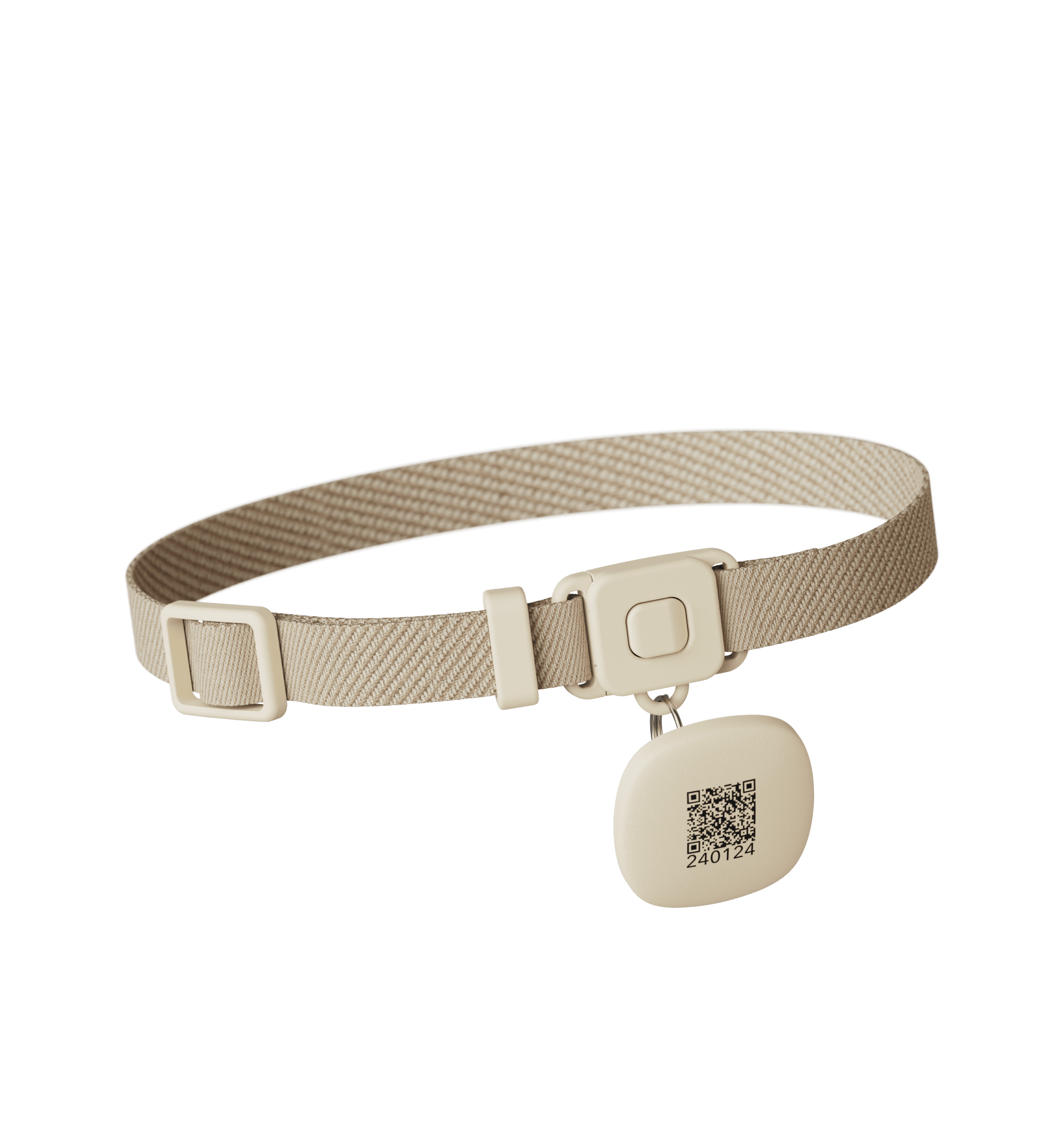 Collier avec médaillon RFID
