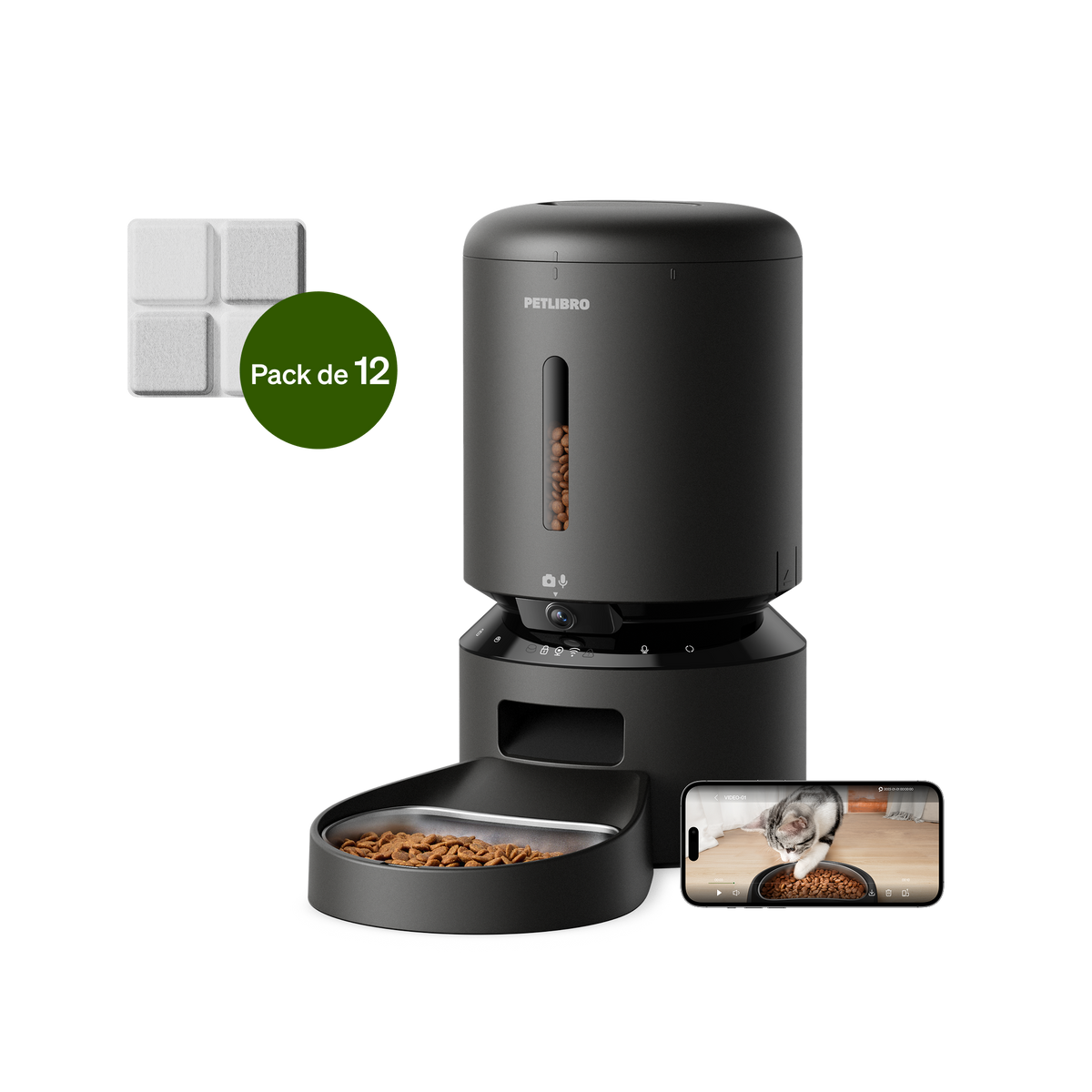 Granary Smart Camera Feeder – Pack complet