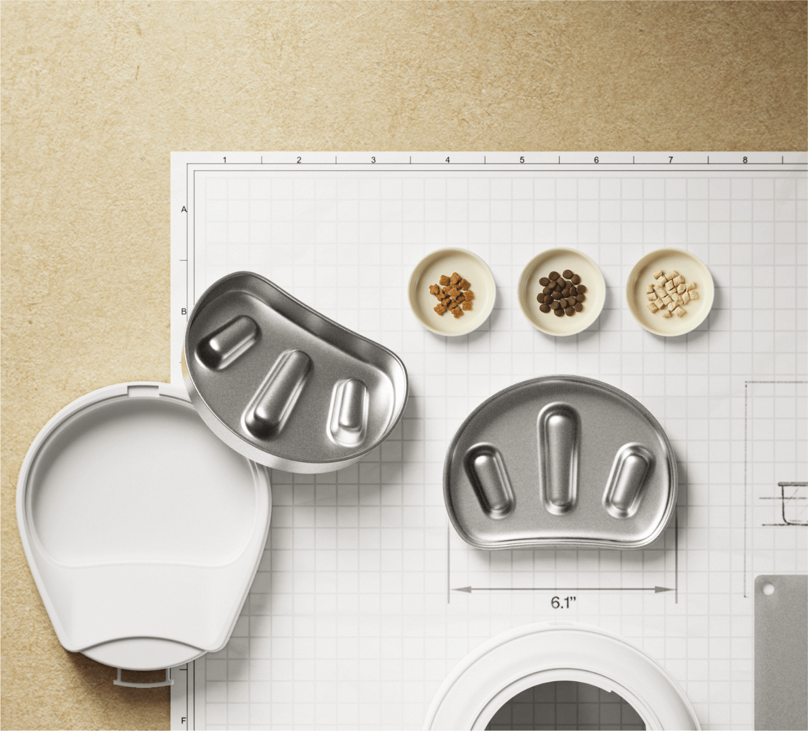Petlibro PETLIBRO accessoires animal de compagnie: bols inox, croquettes; chat, distributeur automatique de nourriture, fontaine à eau, bac à litière