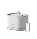 Petlibro PETLIBRO fontaine à eau blanche pour animal de compagnie, chat, avec appli; mention distributeur automatique de nourriture et bac à litière