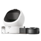 Petlibro PETLIBRO pour animal de compagnie: bac à litière blanc, distributeur automatique de nourriture et fontaine à eau, chat via appli mobile