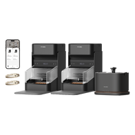 Petlibro PETLIBRO pour animal de compagnie: distributeur automatique de nourriture, fontaine à eau et bac à litière pour chat, noirs